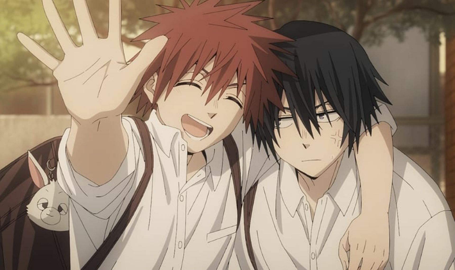 Shohei and Saku, as seen in the preview images (Image via CloverWorks)